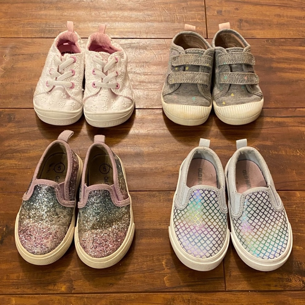 Toddler Girl 5c slip on shoes